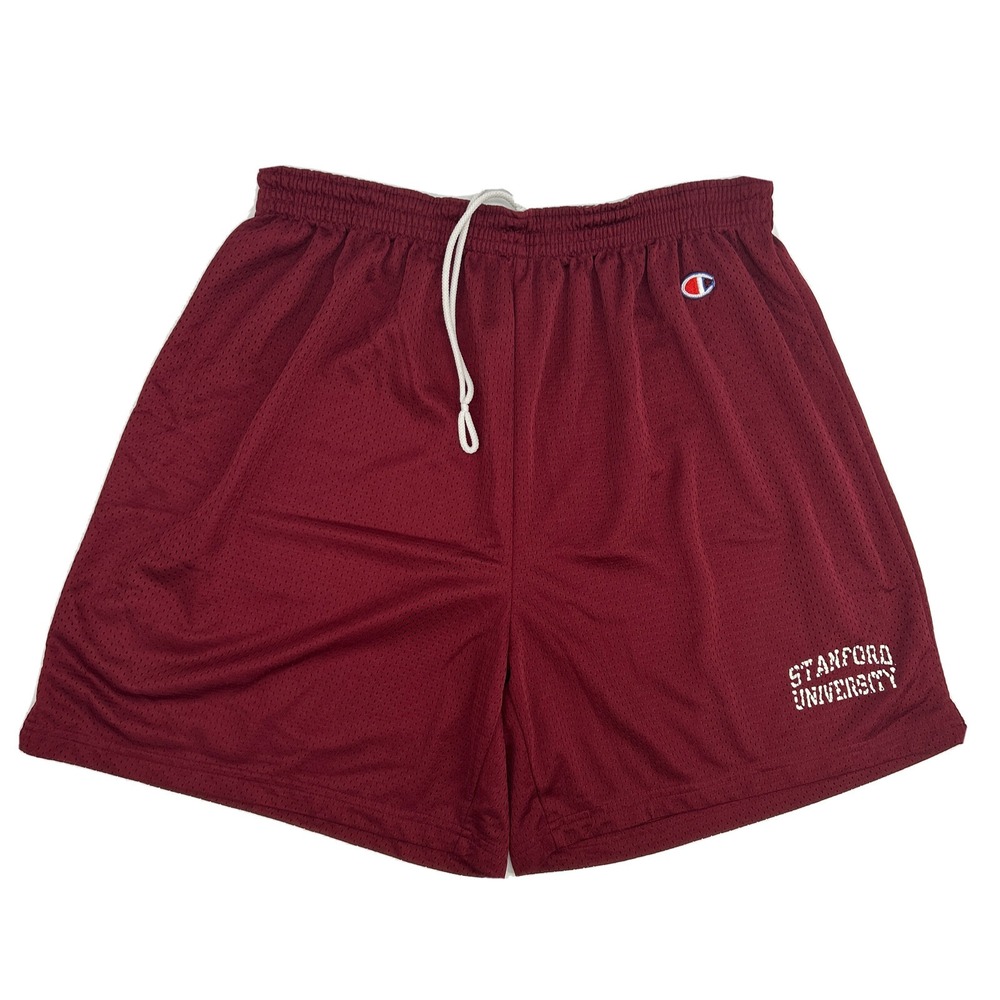 Stanford Cardinal Athletic‎ Shorts Men's Red XXL Champion Elastic Waist